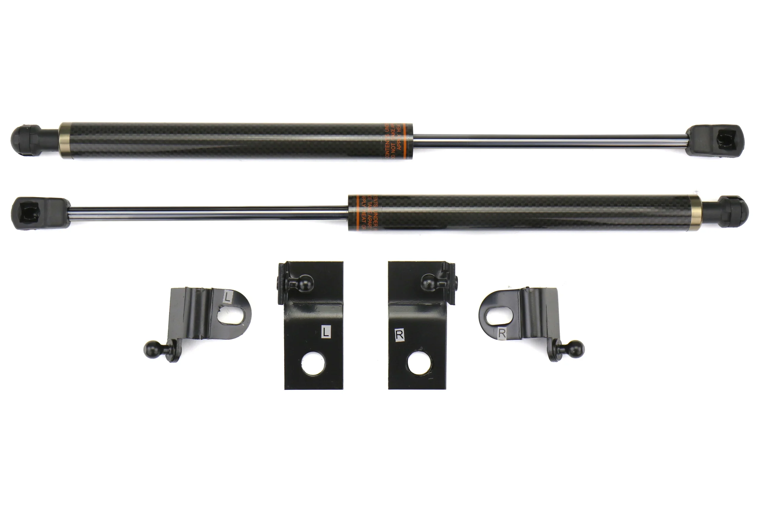 OLM Carbon Hood Damper Kit - 2013-2021 FR-S / BRZ / 86