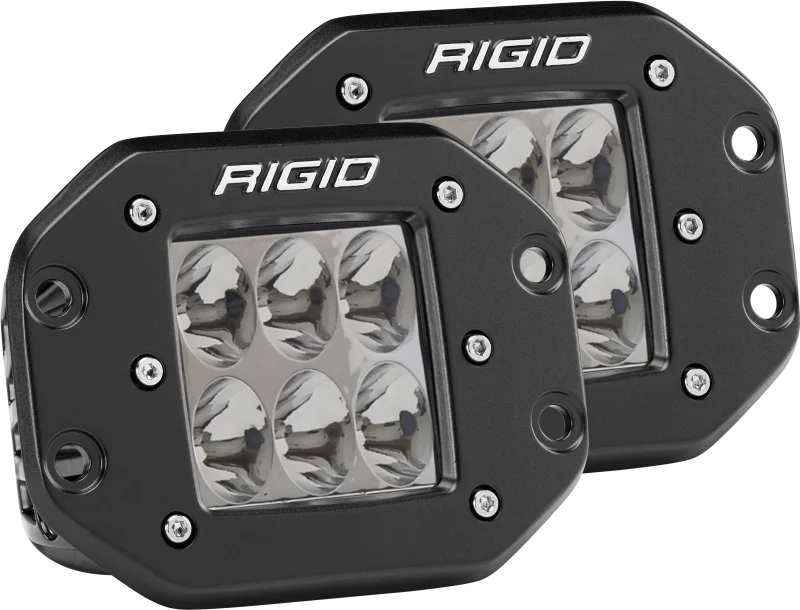 Rigid Industries D2 - Flush Mount - Driving Pair