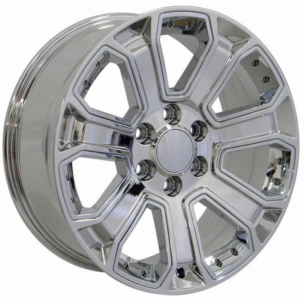 OE Revolution G-06 Hyper Silver 6-Lug Wheel; 22x9; 31mm Offset (07-14 Yukon)