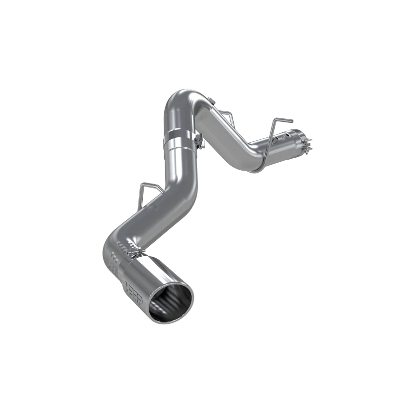MBRP 2020+ GMC/Chevy 2500/3500 6.6L Duramax 4in Mand Bent Tubing AL-Ser Cat Back Single Side - Alum