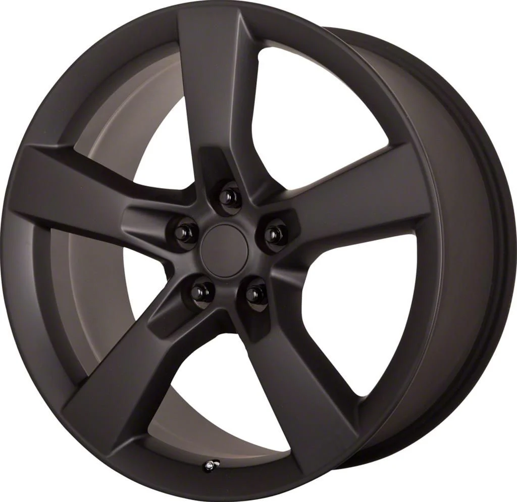 PR125 Matte Black Wheel; 20x8; 35mm Offset (10-15 Camaro)
