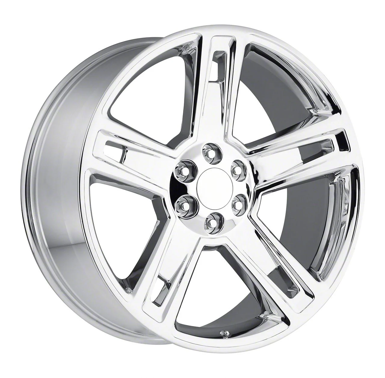 Silverado Replica Chrome 6-Lug Wheel; 22x9; 24mm Offset (14-18 Sierra 1500)