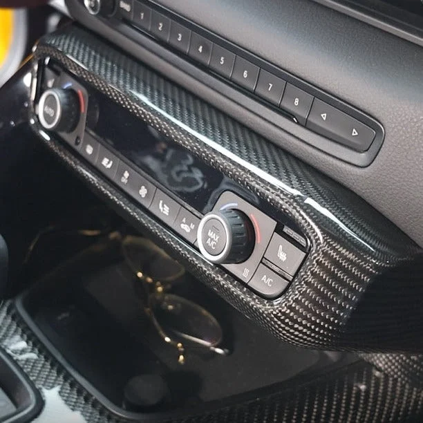 Toyota Supra MKV A90/A91 Carbon Fiber Center Console Cover | Palenon Performance