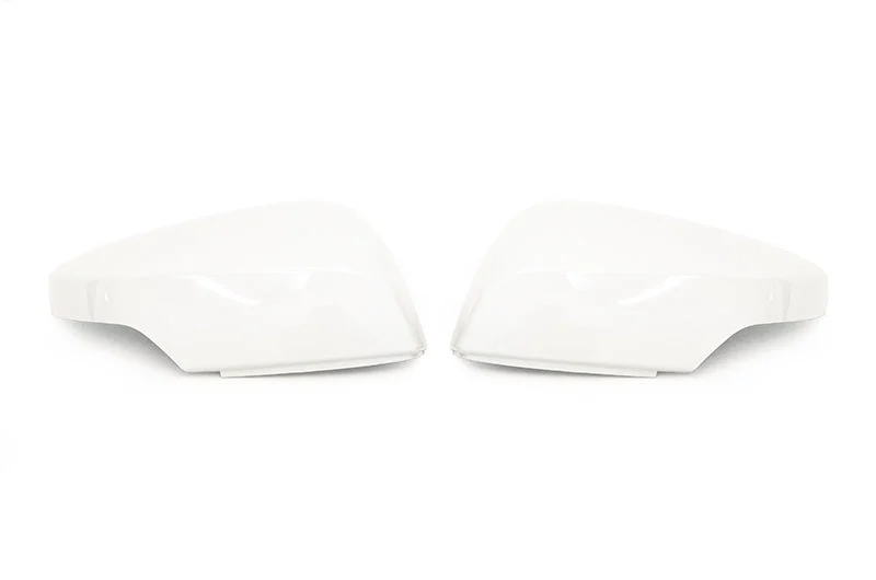OLM OE Style Mirror Cover with Turn Signal Cutout - Crystal White - 2015-2021 Subaru WRX / STI / 2015-2017 Crosstrek