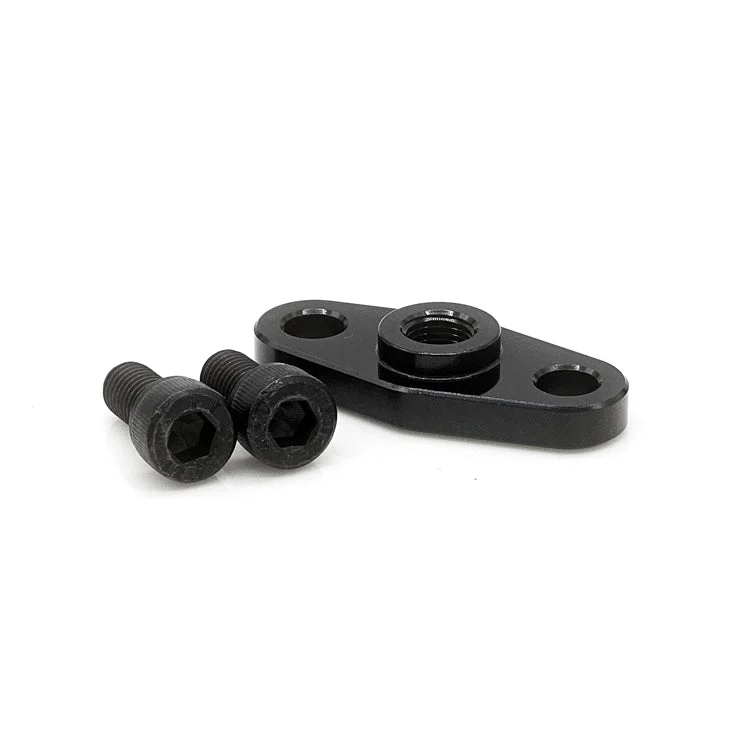 Oil Feed Flange 1/8" FNPT with O-Ring Style Seating Surface (1.500" Bolt Circle / 1/4" Thick)