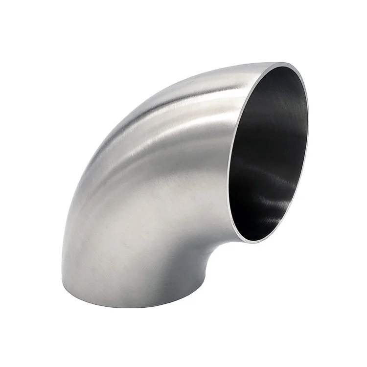2.500" OD x 0.039" (1mm) Tight Radius 90° Mandrel Bend - (2.500" CLR) - CP1 Titanium