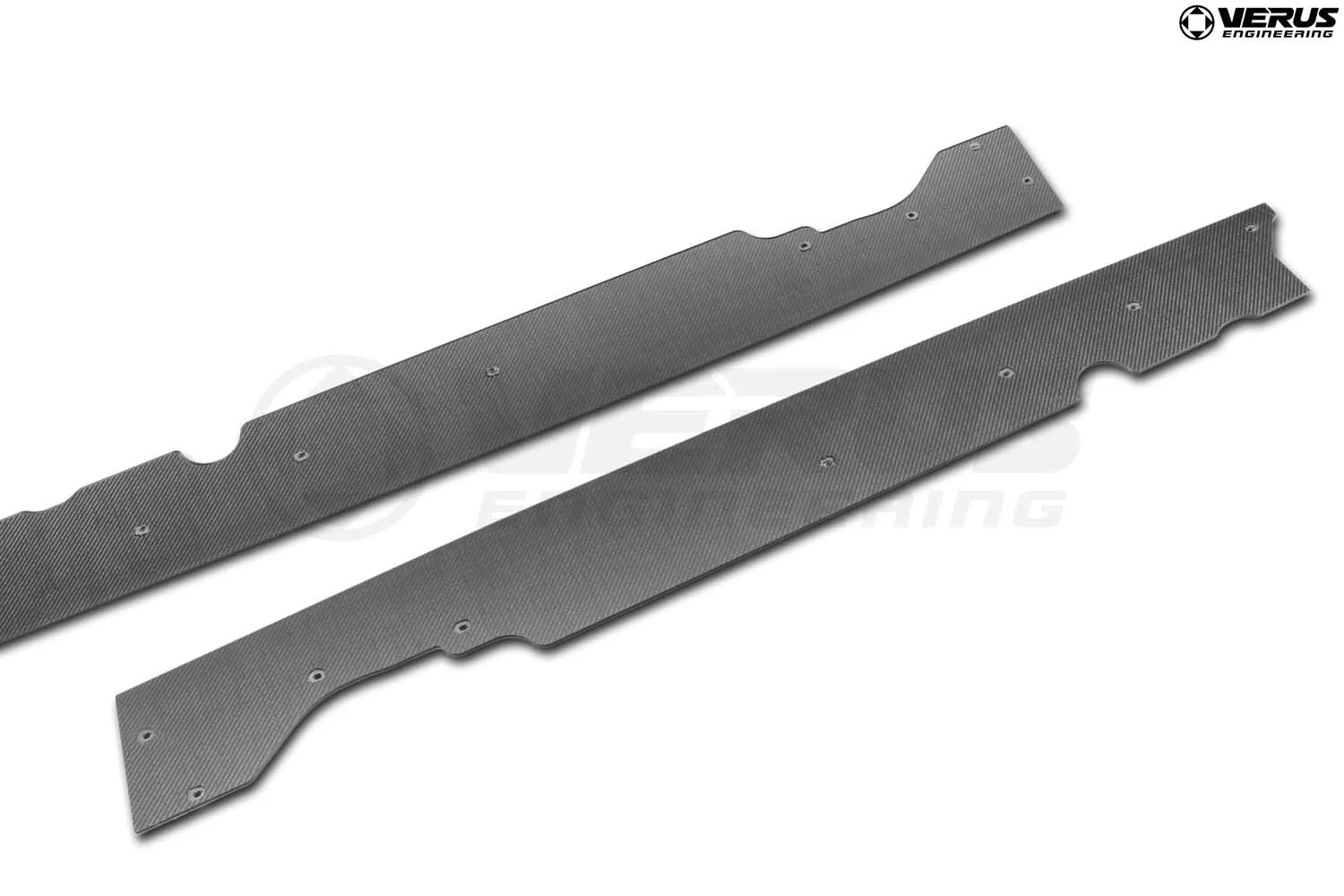 Carbon Polyweave Side Splitter Kit- Crovette Stingray (C8)