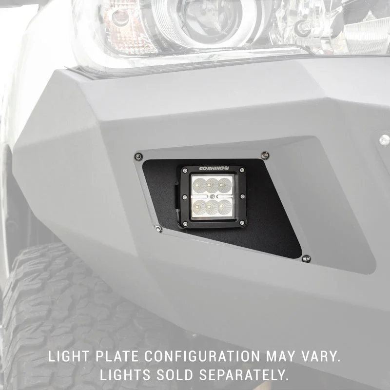 Go Rhino BR5.5/BR6/BR10.5/BR11 Light Plates (Use w/751002 Lights)