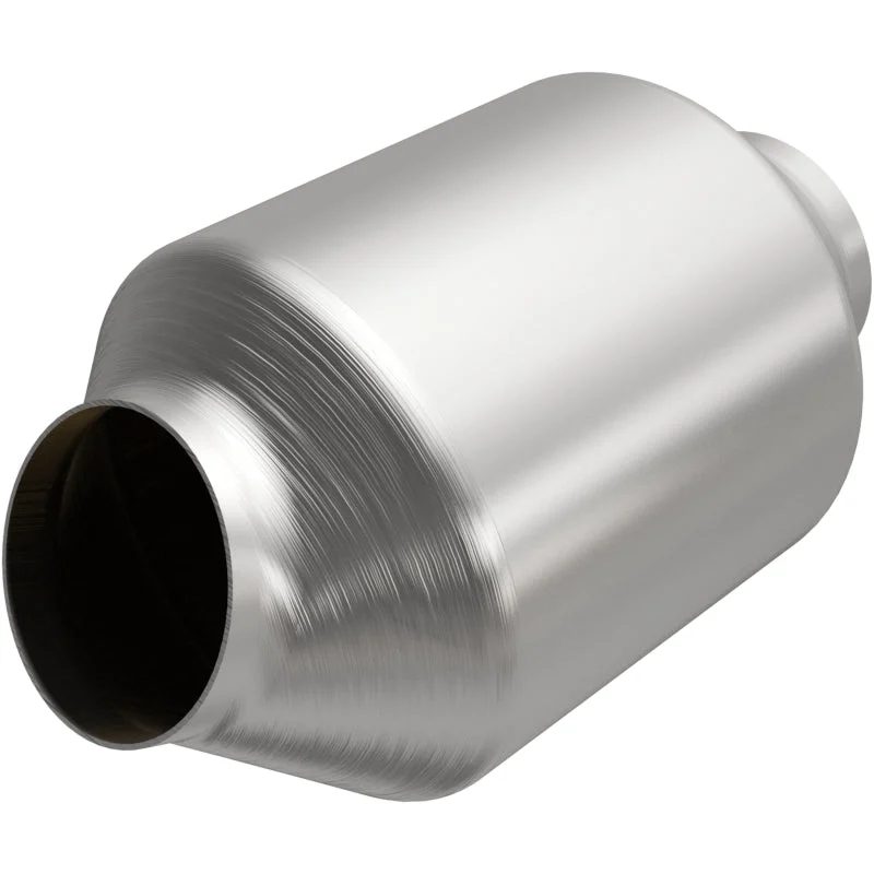 Magnaflow Carb Compliant SS Univ. Catalytic Converter 8.125in Body L X 5in Body W (2.50 CA Spun)