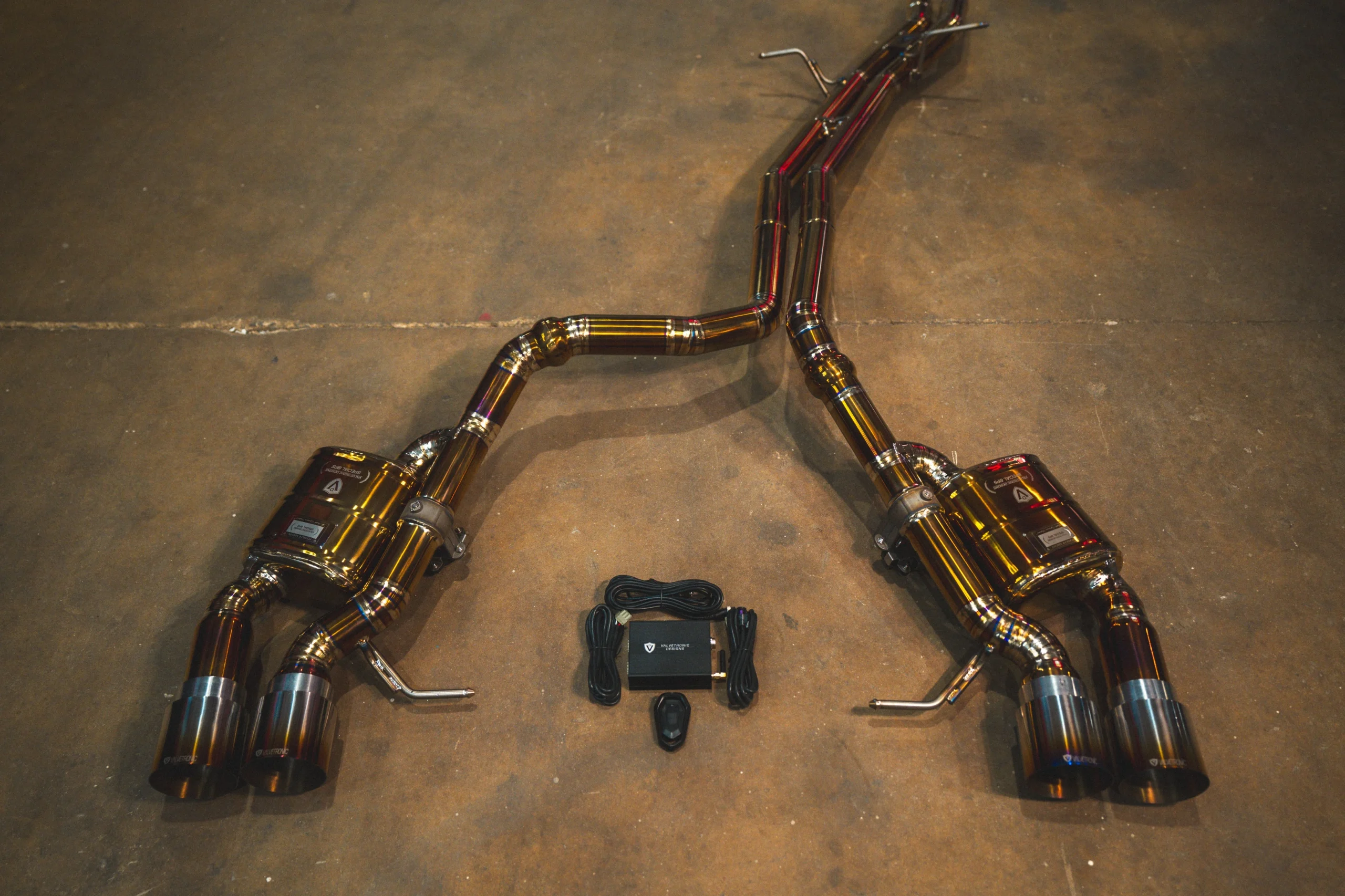 Valvetronic Valved Sport Exhaust System for Porsche Macan