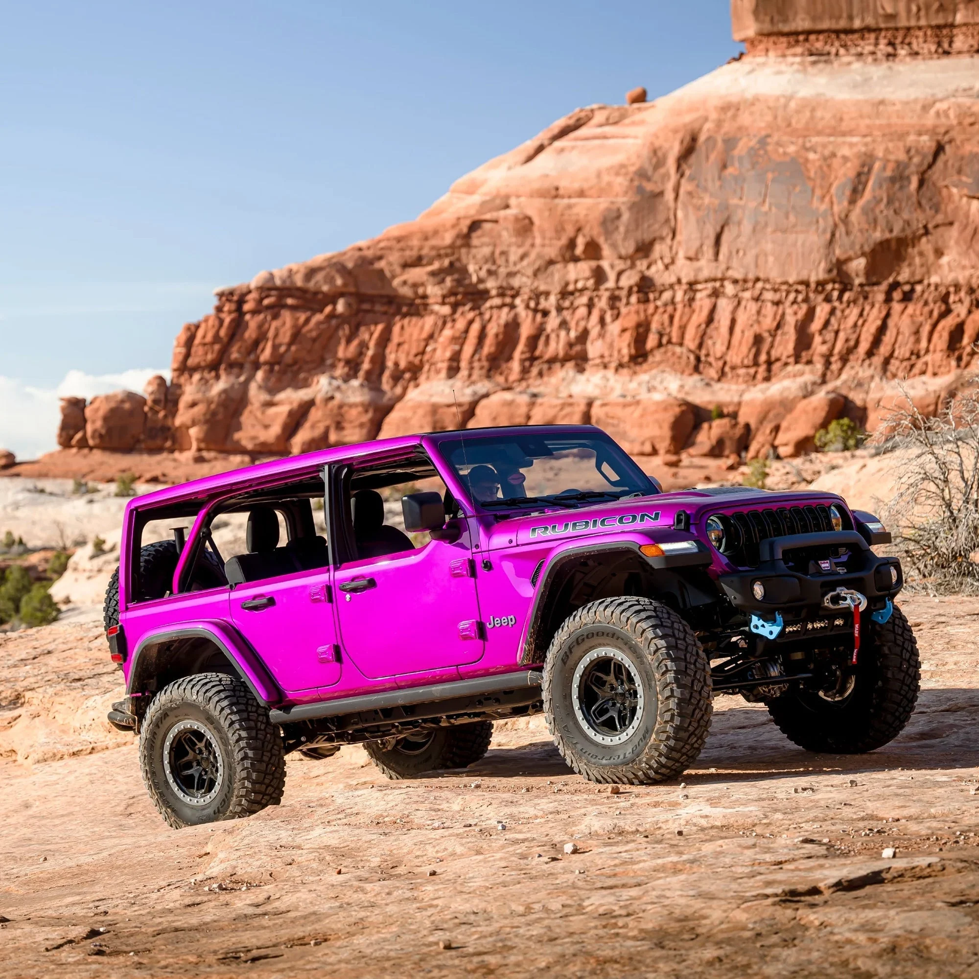 JEEP Wrangler 4xE/E-Torque/392 2018 - Present 3.5 Inch Upgraded Dynamic Lift Kit with Piggyback Shocks (not diesel compatible)
