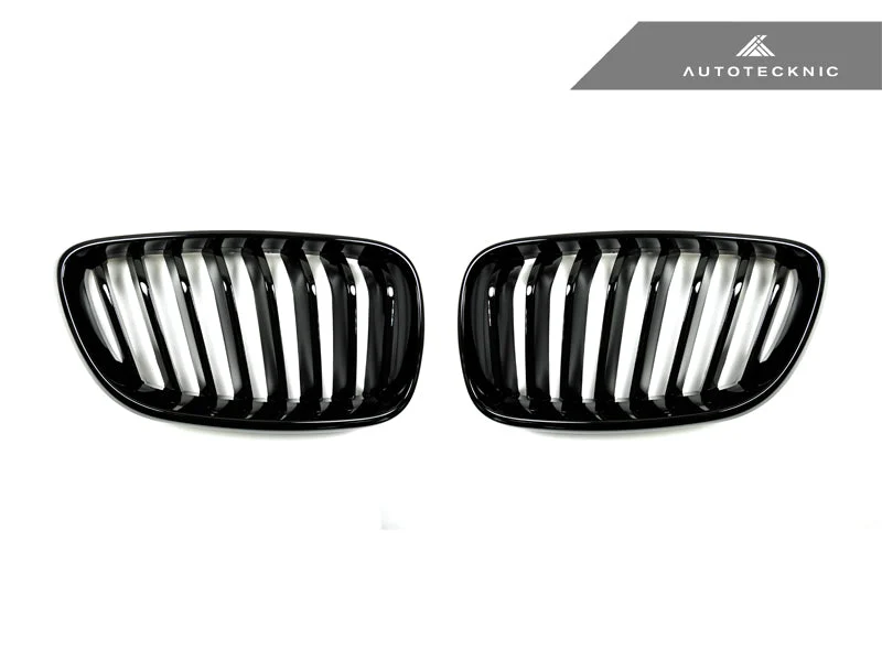 AutoTecknic Gloss Black Front Grille Set - F22 2-Series
