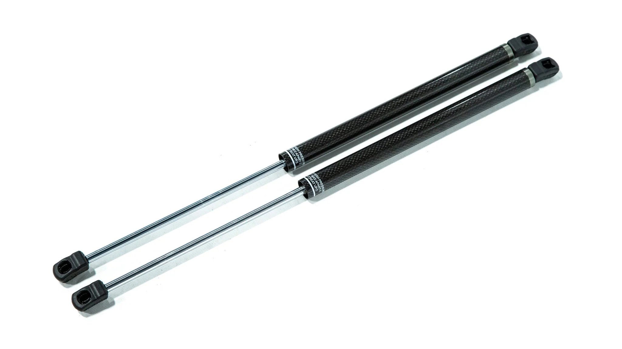 OLM Carbon Fiber Wrapped Hood Struts - 2022+ WRX