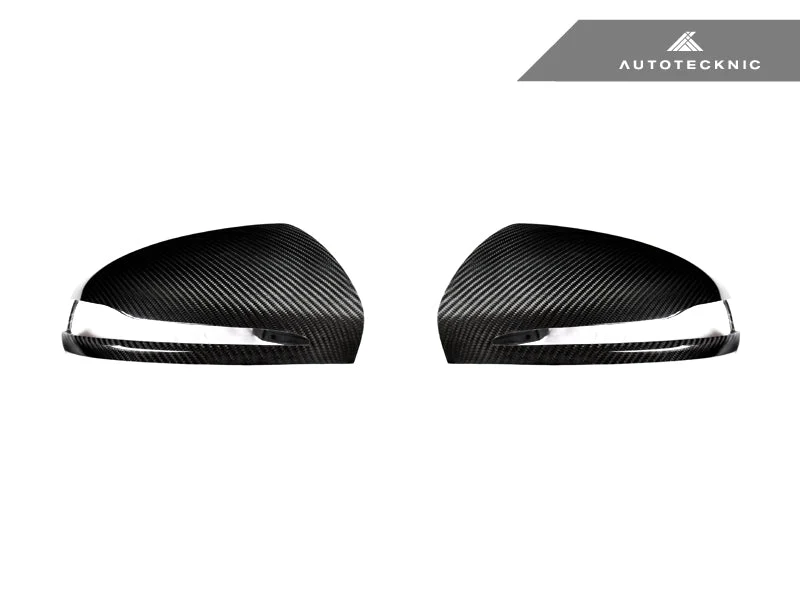 AutoTecknic Replacement Version II Dry Carbon Mirror Covers - Mercedes-AMG X290 GT43 | GT50 | GT53 | GT63