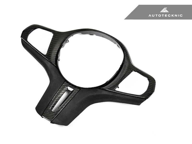 AutoTecknic Carbon Alcantara Steering Wheel Trim - G42 2-Series