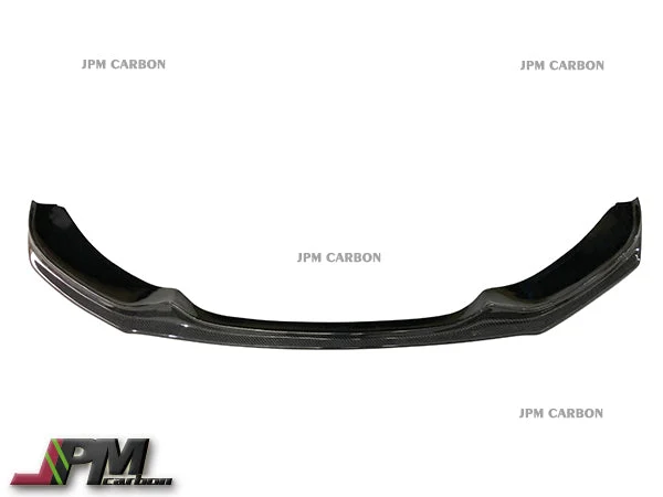 AK Style Carbon Fiber Front Bumper Add-on Lip Fits For 2015-2019 BMW F20 F21 LCI 1-Series with M-Sport Only