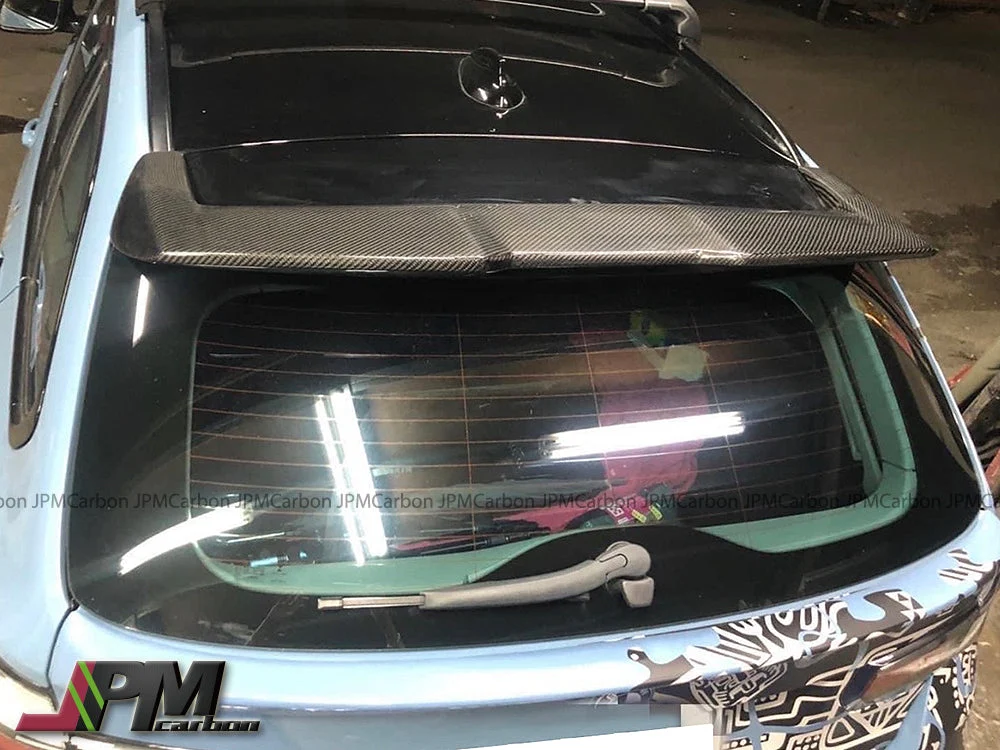 [JPMCarbon] VIP Style Carbon Fiber Roof Spoiler Fits For 2012-2018 BMW F31 Wagon Only