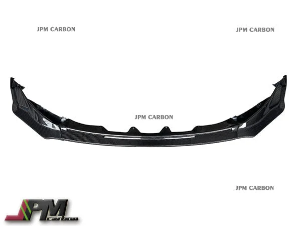 [JPMCarbon] V Style Carbon Fiber Front Bumper Add-on Lip Fits For 2020-2025 BMW G80 M3 / G82 M4 Only