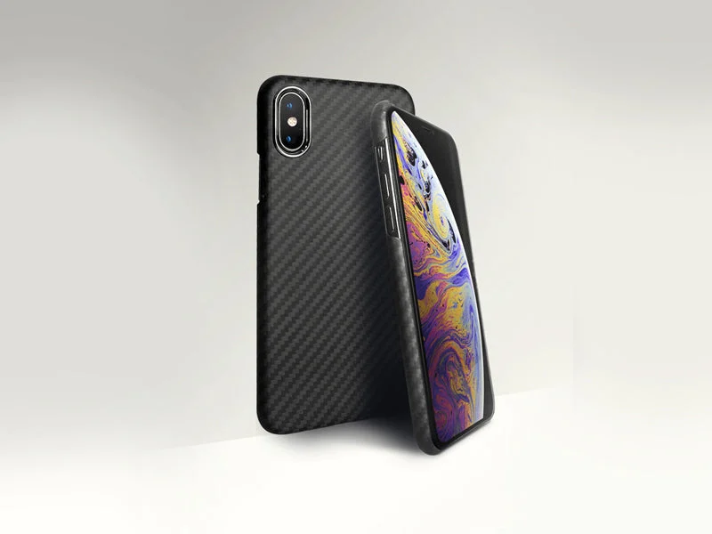 AutoTecknic Dry Carbon iPhone Cover - iPhone XS MAX - Matte Finish