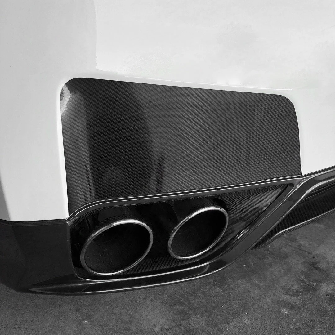 JDC Bumper Exhaust Guards | 09-16 Nissan R35 GT-R