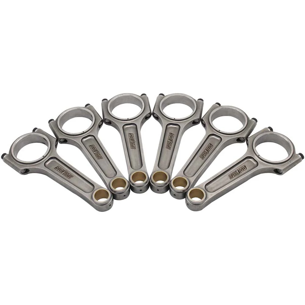 VR38DETT For GTR R35 6.496" 165mm x 23mm Super A forged con rod set with 7/16" bolts