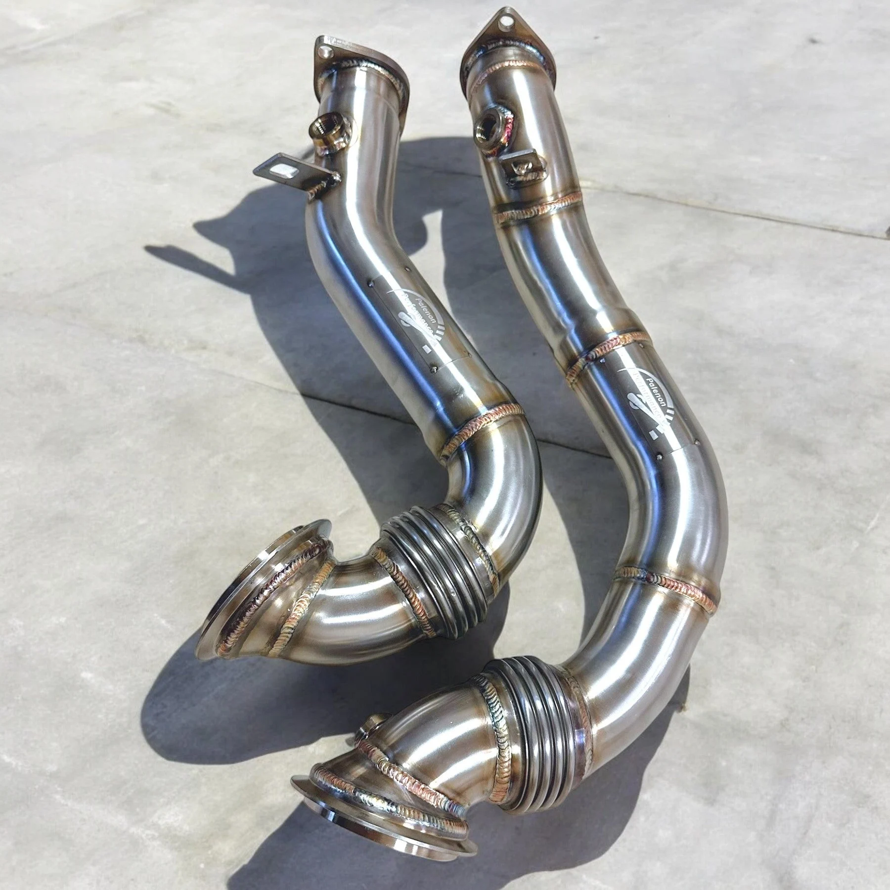 2007-2013 N54 Racing Downpipes For BMW 1M/ 135i/ 335i/ 335is/ 335Xi - Palenon Performance