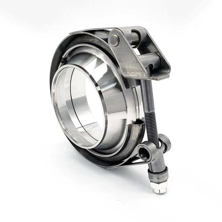 3.500" x 3.000" Reducing V-Band Assembly "Male/Female" 304 Stainless - Quick Release Clamp