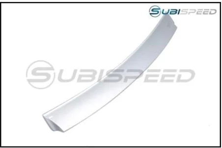 OLM Kaze Style Paint Matched Roof Spoiler - Ice Silver Metallic / Steel - 2015-2021 Subaru WRX / STI