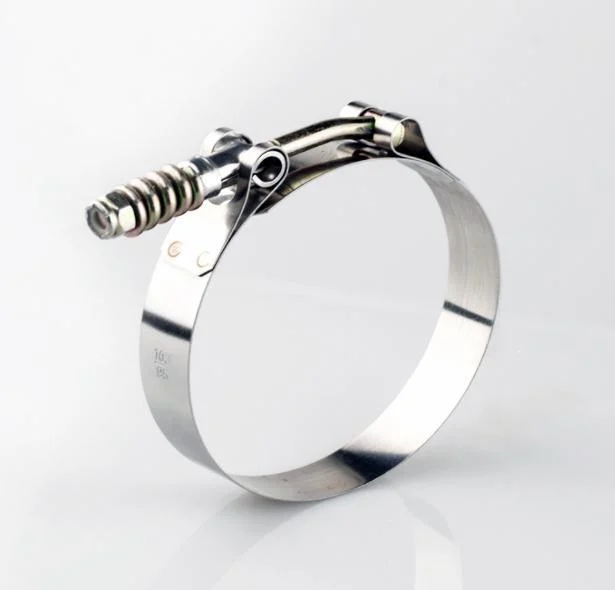 Light Duty Spring Loaded T-Bolt Clamp 304 Stainless - For 2.500" ID Silicone (Clamping Range: 2.69" - 2.99")