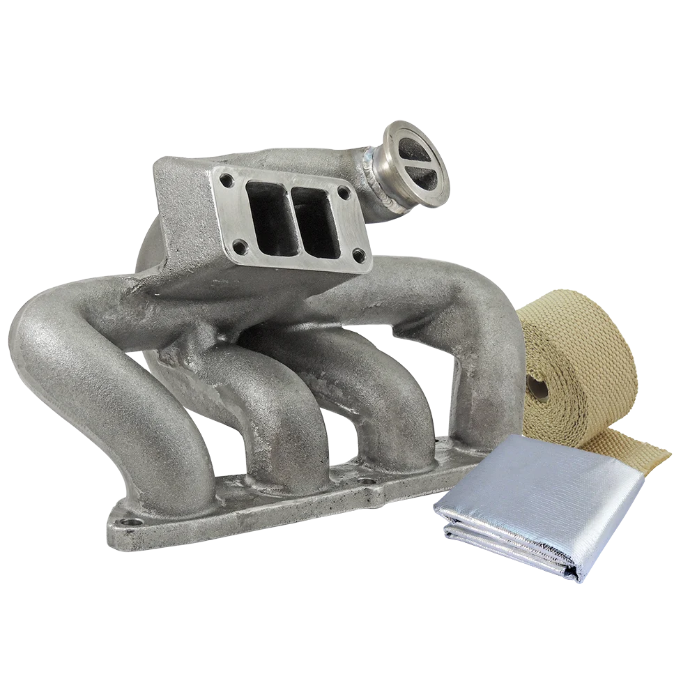 8th gen Honda Civic SI (K20 engine) TWIN SCROLL CAST TURBO MANIFOLD V-BAND WASTEGATE