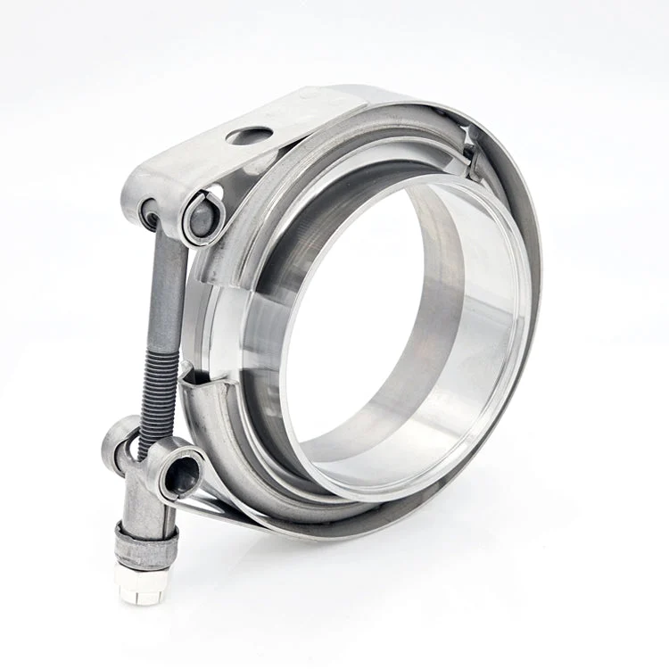 4.000" V-Band Assembly "Male/Female" - Titanium/Stainless Combination