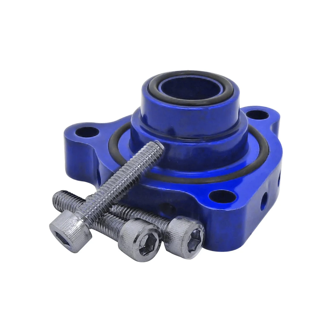 Aluminum Blow Off Valve Adapter Spacer BOV CHEVROLET CRUZE 1.4L TURBO 2016+ (2nd gen) - Blue Series