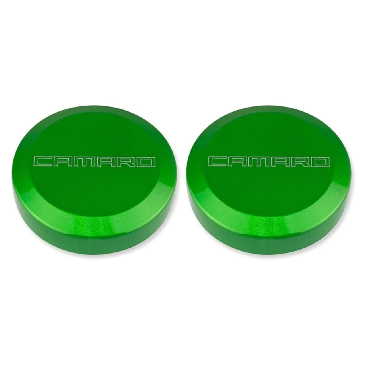 American Brothers Design Strut Tower Covers with RS Logo; Crush (10-15 Camaro)