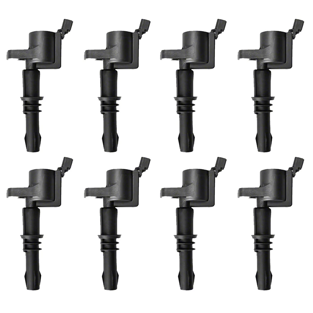 ACEON Ignition Coils; Black; Set of Eight (05-Early 08 Mustang GT)