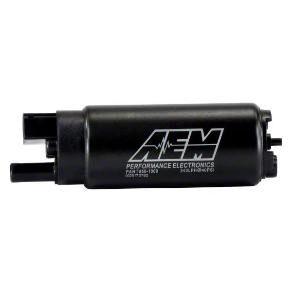 AEM Electronics 340LPH High Flow In-Tank Fuel Pump; Offset Inlet (Universal; Some Adaptation May Be Required)