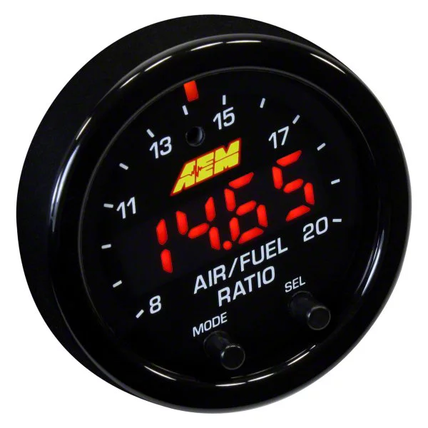 AEM Electronics X-Series Wideband UEGO AFR Sensor Controller Gauge (Universal; Some Adaptation May Be Required)