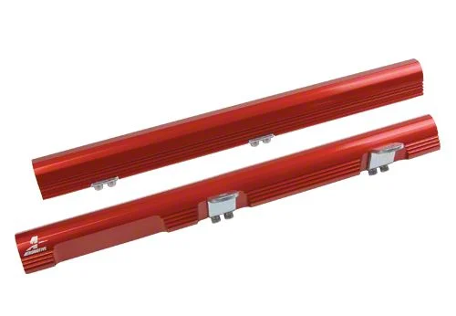 Aeromotive High Flow Fuel Rail Kit; Red (06-07 V8 HEMI Charger)