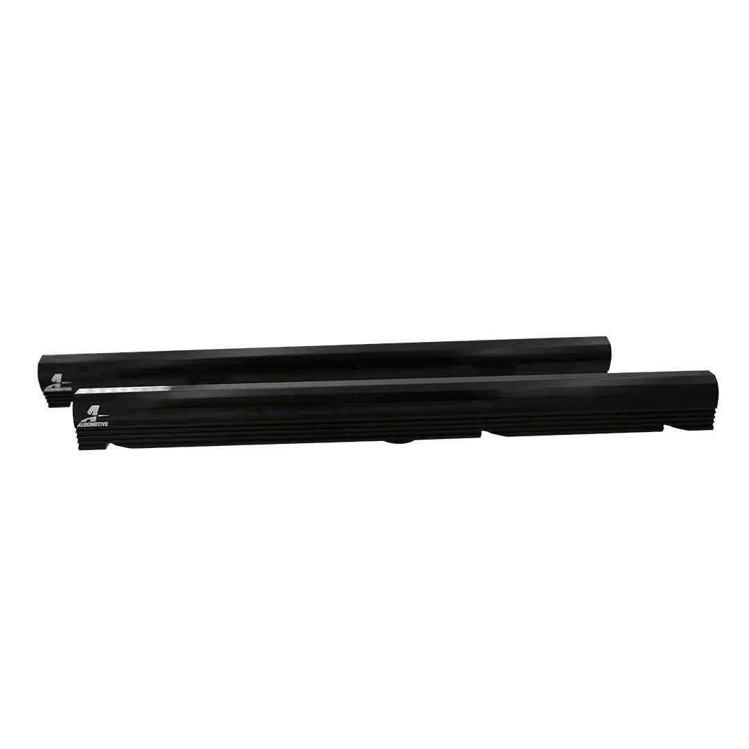 Aeromotive High Flow Fuel Rail Kit; Black (05-06 6.0L Corvette C5)