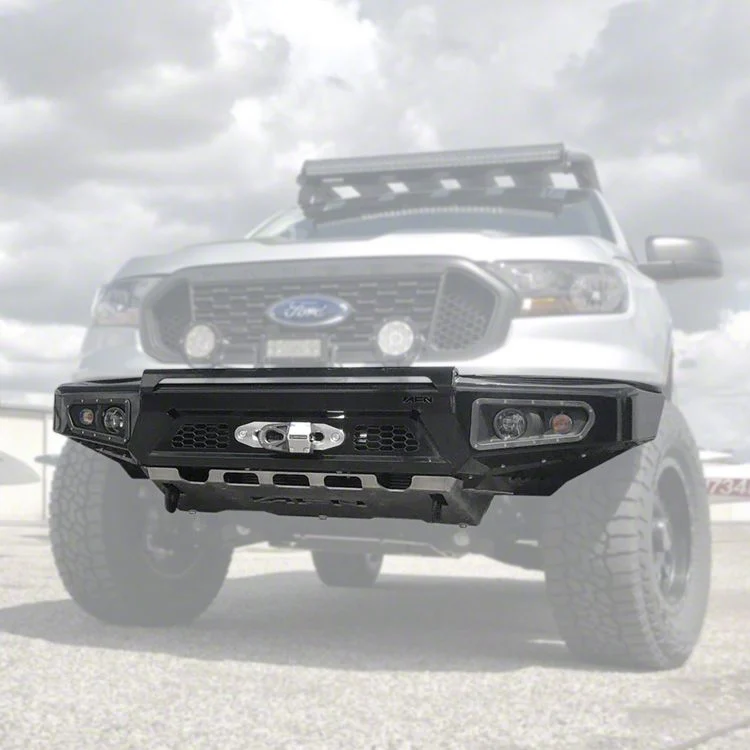 AFN 4x4 Rear Bumper with Swing-Away Spare Tire Carrier (19-23 Ranger)