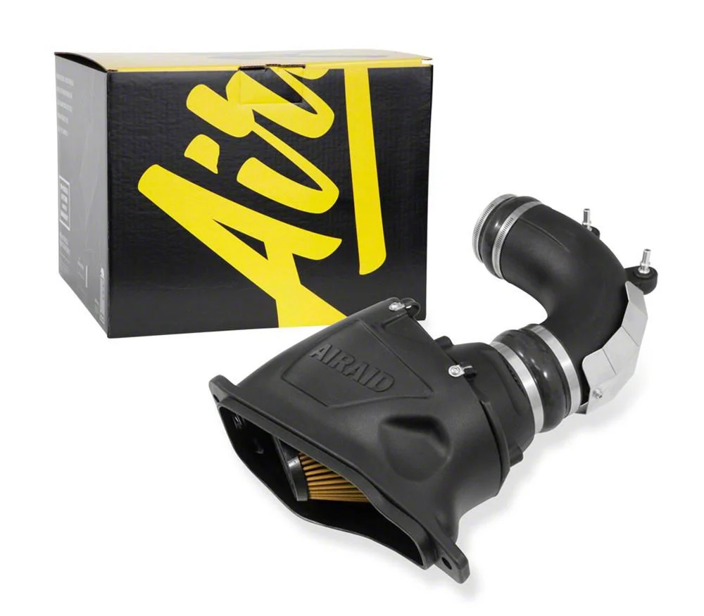 Airaid MXP Series Cold Air Intake with Yellow SynthaFlow Oiled Filter (14-19 Corvette C7, Excluding Z06 & ZR1)