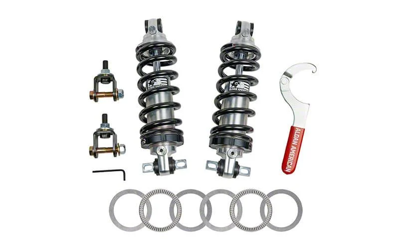 Aldan American Striker Series Double Adjustable Front Coil-Over Kit; 500 lb. Spring Rate (05-13 Corvette C6)