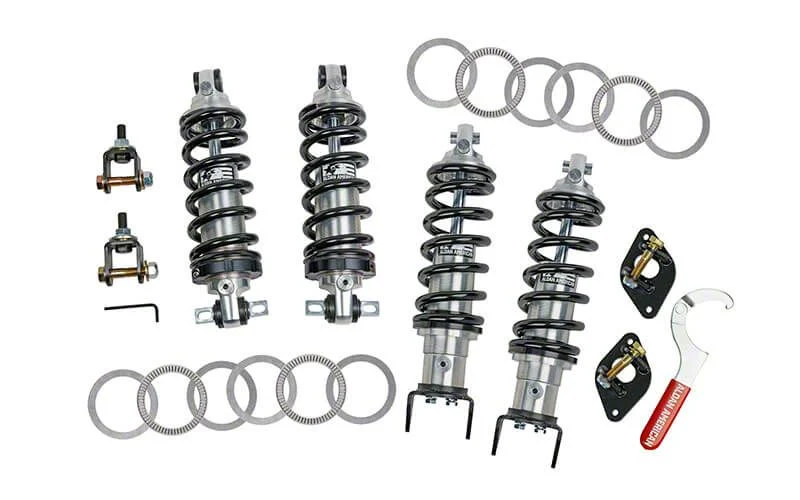 Aldan American Striker Series Double Adjustable Front and Rear Coil-Over Kit (05-13 Corvette C6)
