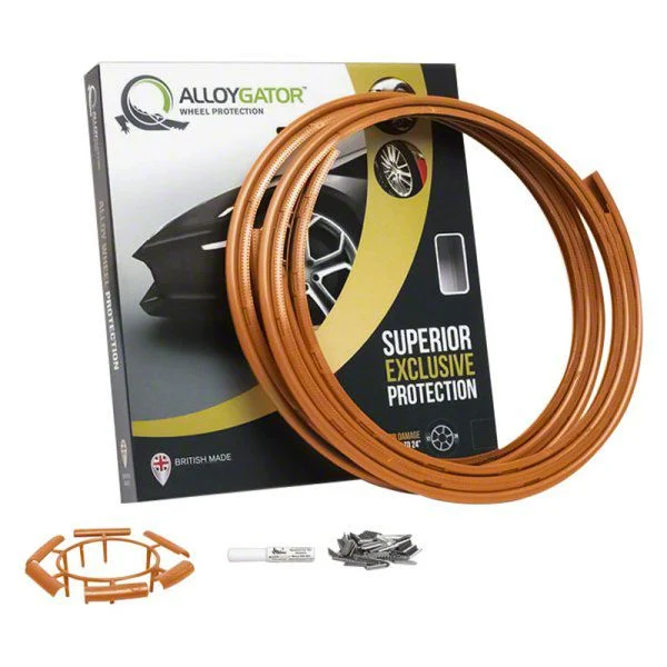 AlloyGator Wheel Protectors; Bronze (Universal; Some Adaptation May Be Required)