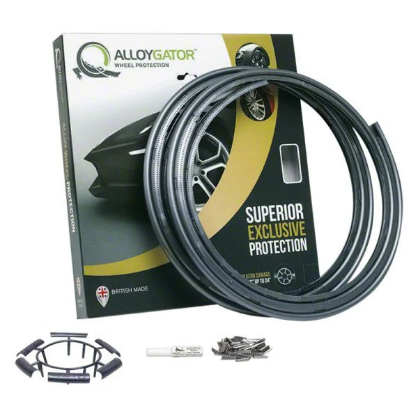 AlloyGator Wheel Protectors; Graphite (Universal; Some Adaptation May Be Required)
