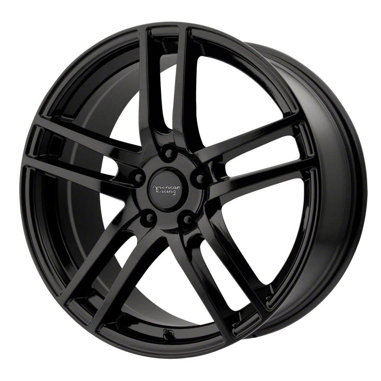 American Racing AR929 Gloss Black Wheel; 19x8.5; 45mm Offset (21-26 Mustang Mach-E)
