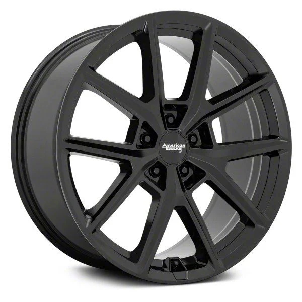 American Racing AR943 Gloss Black Wheel; 18x8; 35mm Offset (21-26 Mustang Mach-E, Excluding GT)