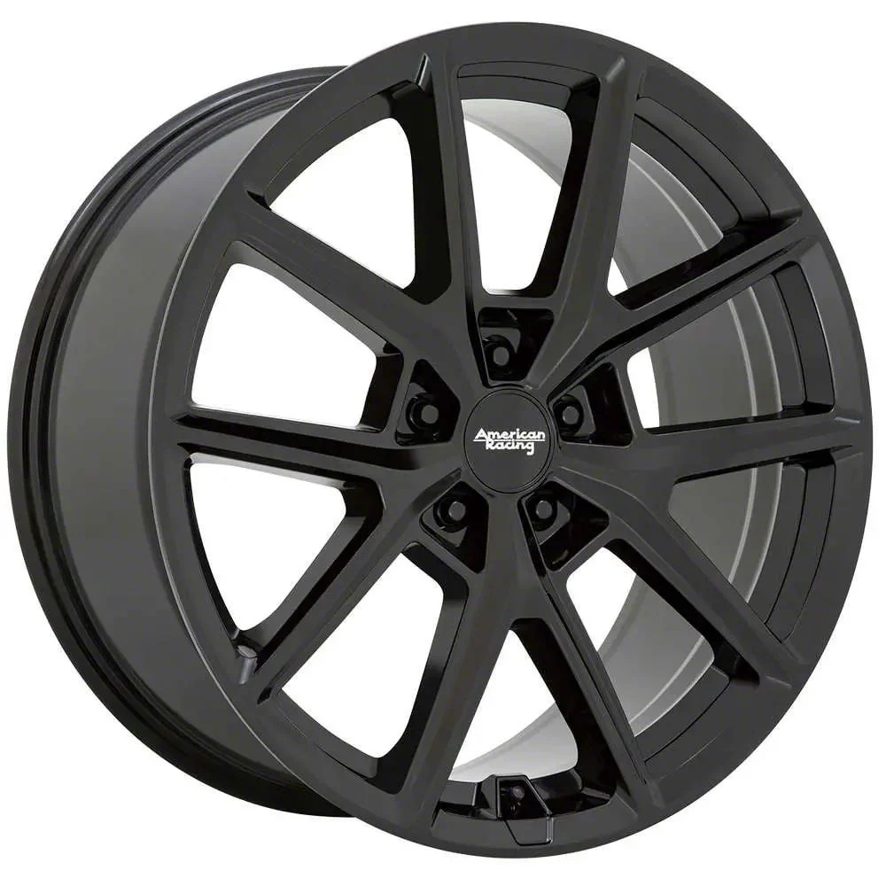 American Racing AR943 Gloss Black Wheel; 20x9; 35mm Offset (21-26 Mustang Mach-E)