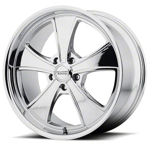 American Racing Mach 5 Chrome Wheel; 20x9; 15mm Offset (06-10 RWD Charger)