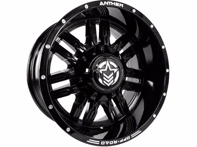 Anthem Off-Road Equalizer Gloss Black 6-Lug Wheel; 20x10; -24mm Offset (19-23 Ranger)