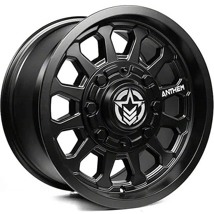 Anthem Off-Road Intimidator Satin Black 6-Lug Wheel; 18x9; -12mm Offset (19-23 Ranger)